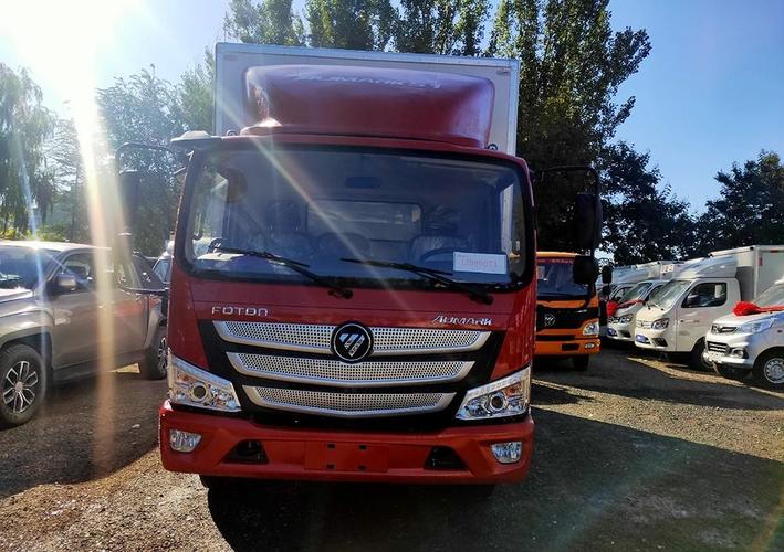 北京卖福田奥铃捷运4米2厢式货车价格