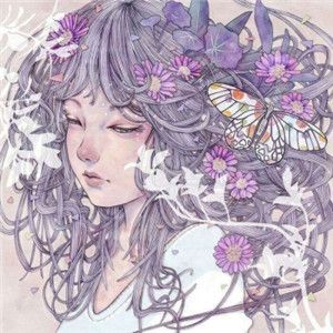 适合中年妈妈的微信头像之漫画美女头像
