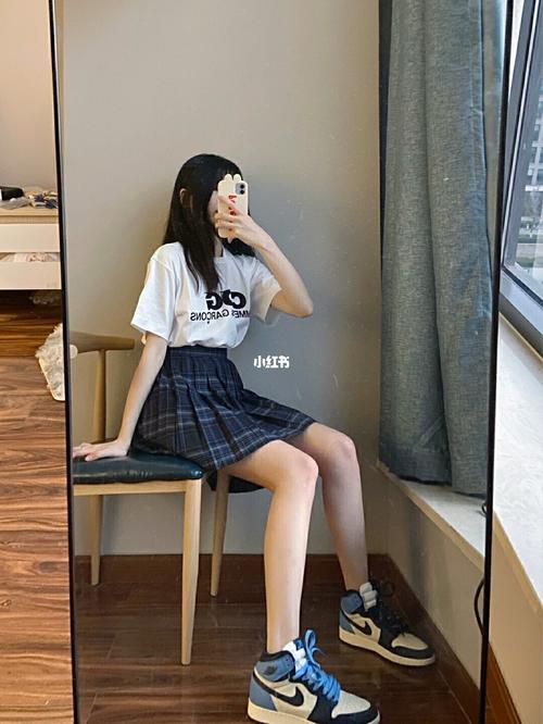 jk格裙 aj也太a了吧～尝试了一下格裙配aj_air jordan