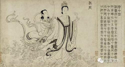 中国传世名画《九歌图》