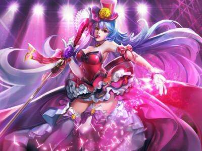 王者荣耀 海报 壁纸 高清 王昭君 我是歌手