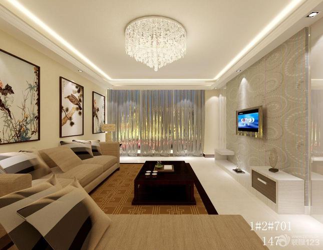 简约家装设计30平米客厅装修效果图欣赏