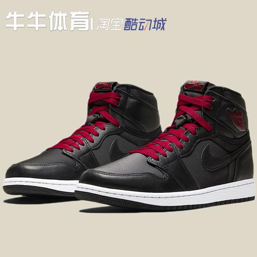 air jordan1乔aj1黑丝绒og篮球鞋
