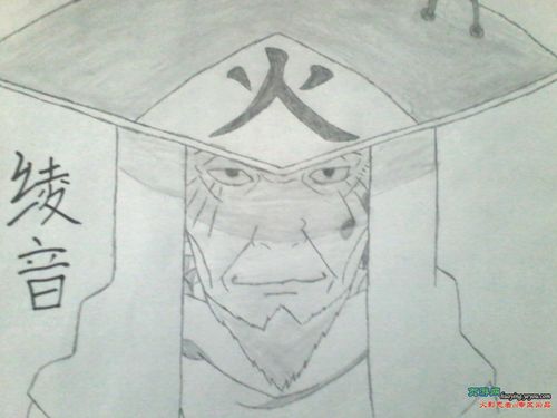 手绘火影忍者ol历代火影出发木叶村