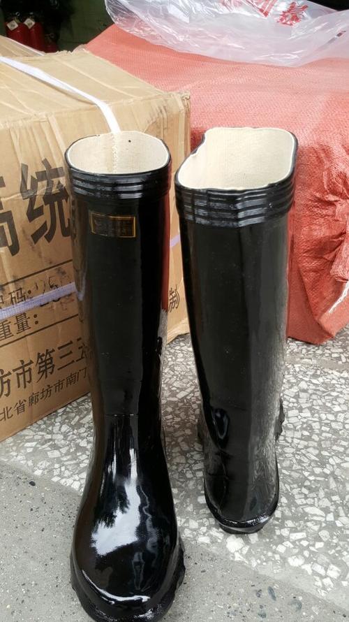 批发正品3532工矿水鞋全橡胶高筒水靴黑色男式水鞋防滑雨鞋