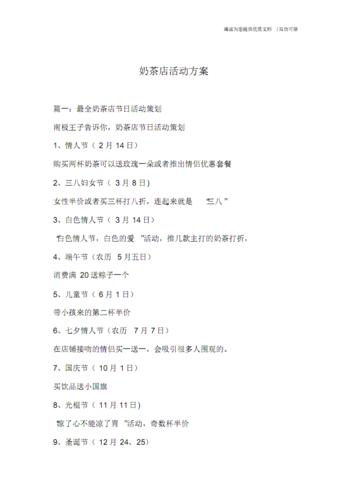 奶茶店活动方案.pdf 7页