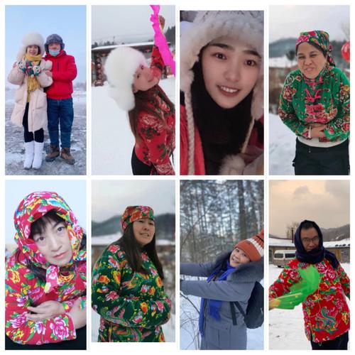 其它 遇见东北遇见您 写美篇 来到雪谷,穿上花棉袄,扎上绿头巾,二手