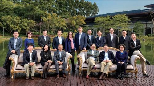 华为高管合影