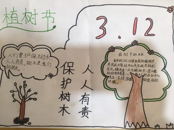 争做绿色小天使,爱护花草树木!辛村镇郝伍级小学在行动