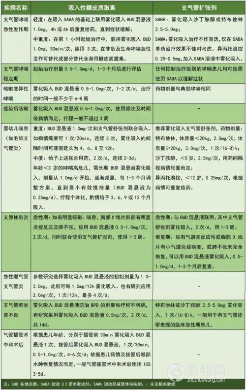 搞定雾化吸入药物六大疑问!你需要这个!
