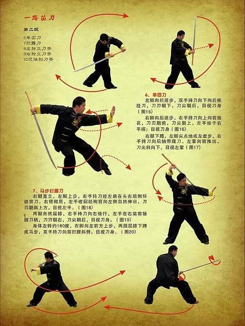 一路苗刀刀法演示