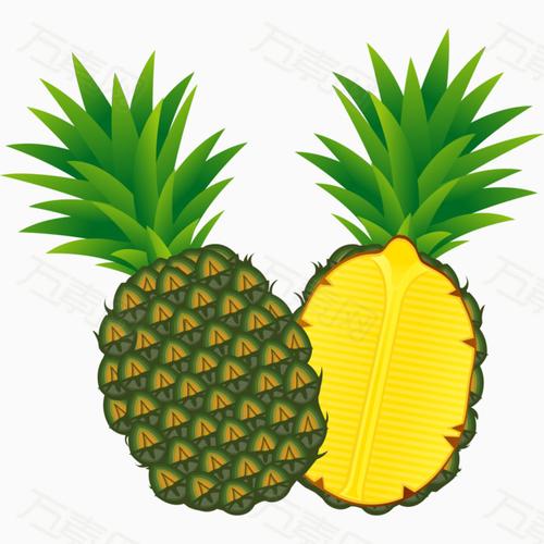 卡通菠萝