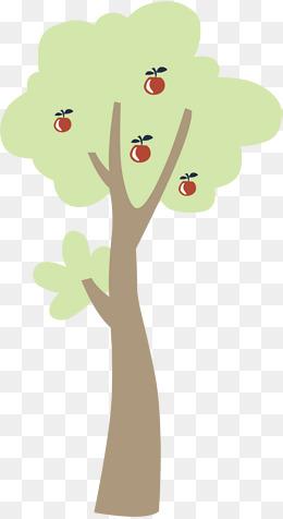 卡通苹果树图片大全