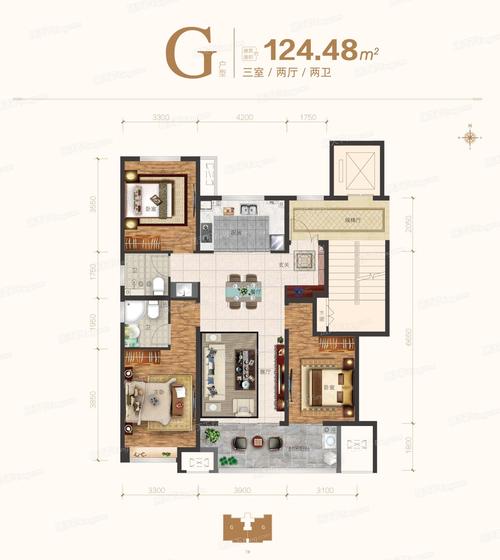 荣盛·君悦学府户型图