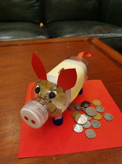 变废为宝之小猪储钱罐