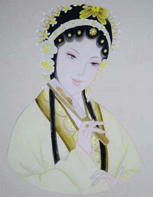 韩梅68x68cm 工笔人物画 京剧脸谱 (9).jpg