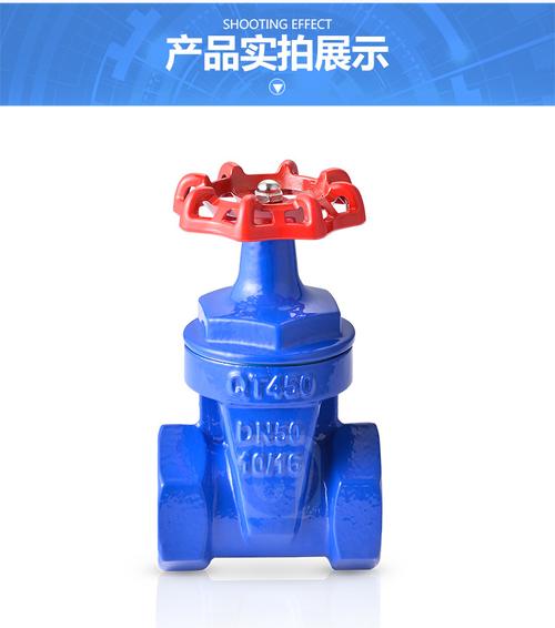 上海沪功阀门球墨铸铁软密封丝扣闸阀z15x-16q自来水管道使用