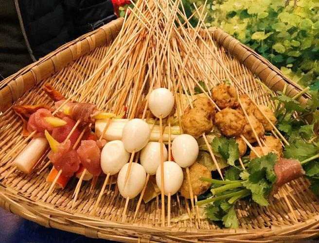 串串荤菜素菜大全图片