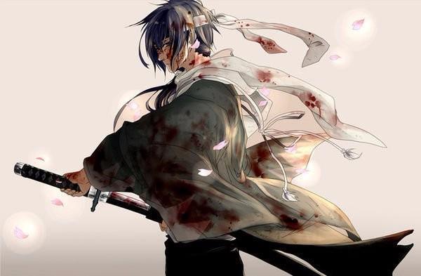 有什么好看的动漫头像～男带刀的