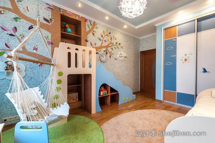现代风格儿童房装修设计效果图大全