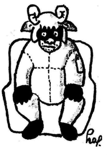 《寻羊冒险记》中的"羊男".