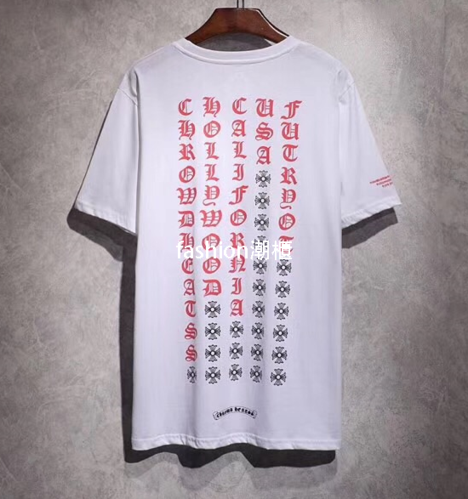 chrome hearts台北 2019新款克罗心梵文字母十字架休闲男女款克罗心