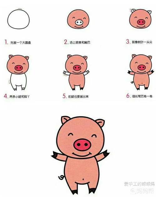育儿简笔画之常见动物