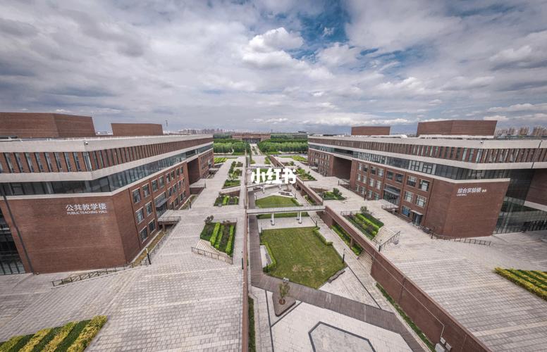 南开大学津南校区航拍_航拍_南开大学_出行_传统景点