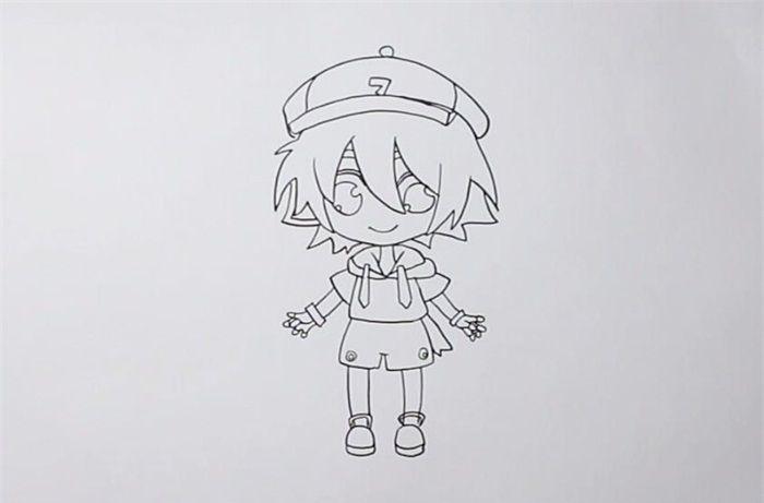 凹凸世界金简笔画