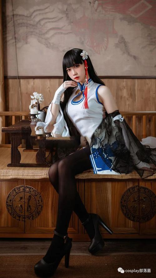 cos碧蓝航线旗袍逸仙cos正片焖焖碳