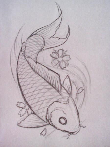 子墨姐上上周跟我说,让我纹个金鱼,因为金鱼是只能看不能摸的,比较