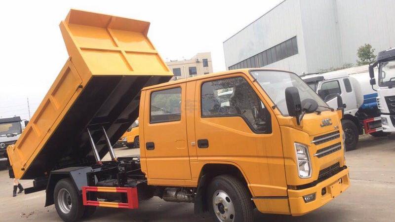 江铃双排座自卸车简介图片