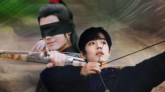 一组肖战的射箭图,前世今生的魏无羡和疾冲,你爱了吗?