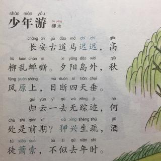 429少年游长安古道马迟迟柳永