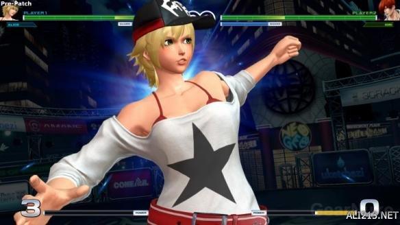 拳皇14110版与109对比图画质光影效果明显提升