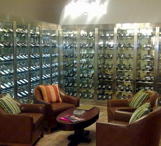 不锈钢酒柜ktv酒吧酒店储酒柜定制商用酒店厨房储存柜