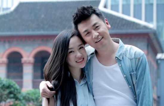 霍思燕,雷佳音合影