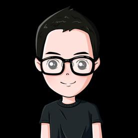 卡通q版可爱戴眼镜男生头像