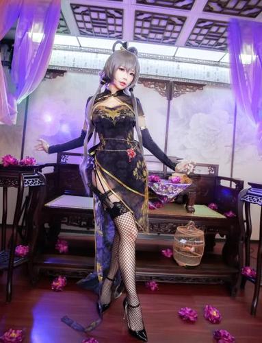 洛天依,金丝雀cosplay图片欣赏