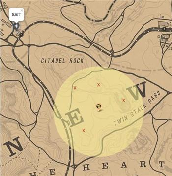 荒野大镖客2藏宝图位置一览