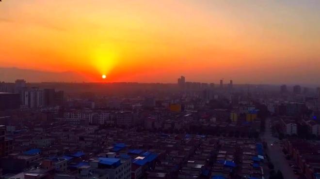 运城小日出,你知道这是哪么