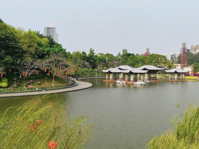 佛山千灯湖景色