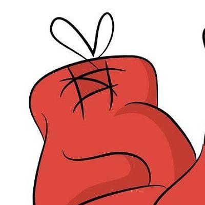 拳击微信头像黑白