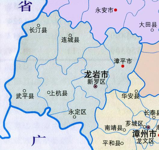 龙岩市各区县常住人口上杭县3764万人漳平市2534万人