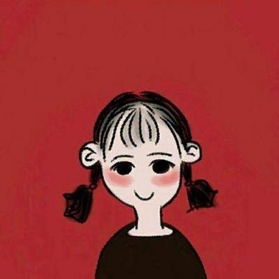 卡通可爱萌娃头像情侣一男一女2018 真的已经失望到别