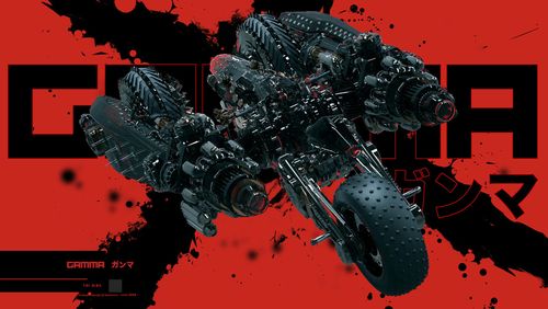 造型帅气科幻感