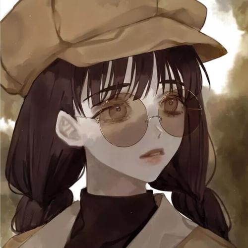 动漫女生头像:半途而废不好,所以我建议你喜欢我到老