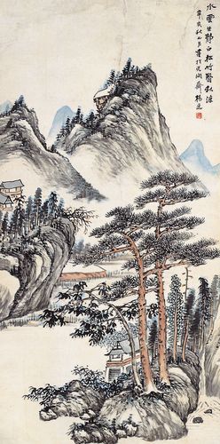 【转载】杨逸山水作品欣赏