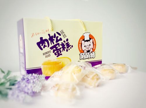 萌萌猪 休闲零食拔丝肉松蛋糕 营养早餐 不加一滴水礼盒装680g