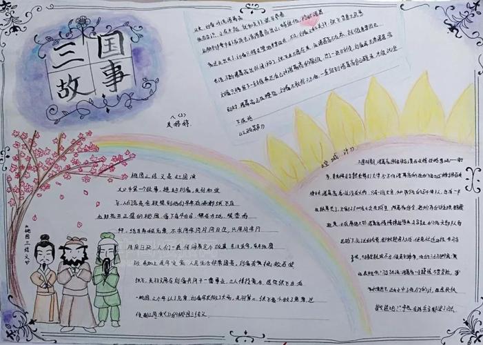 经典名著手抄报,带着手抄报走进经典名著